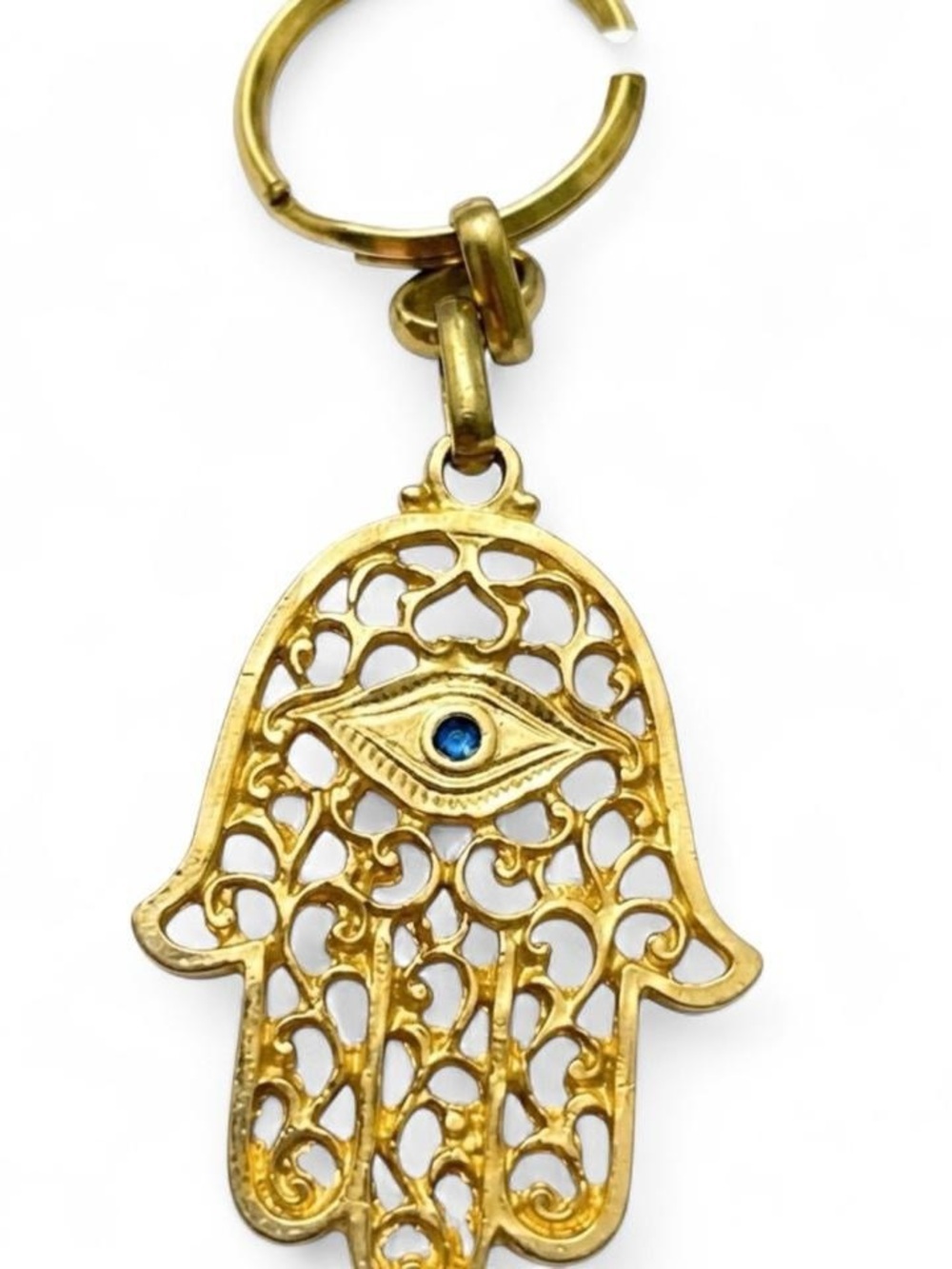 Evil Eye Hamsa Keychain 🧿